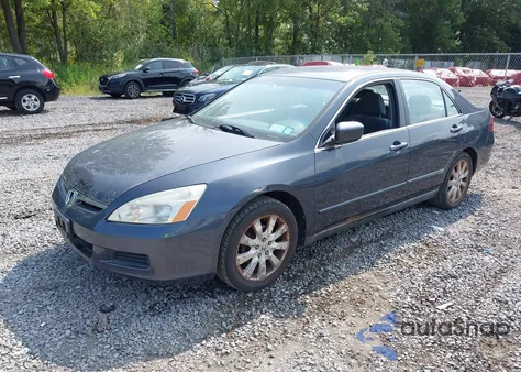 2007 Honda Accord 3.0 Se from USA, damaged, VIN 1HGCM66457A033712